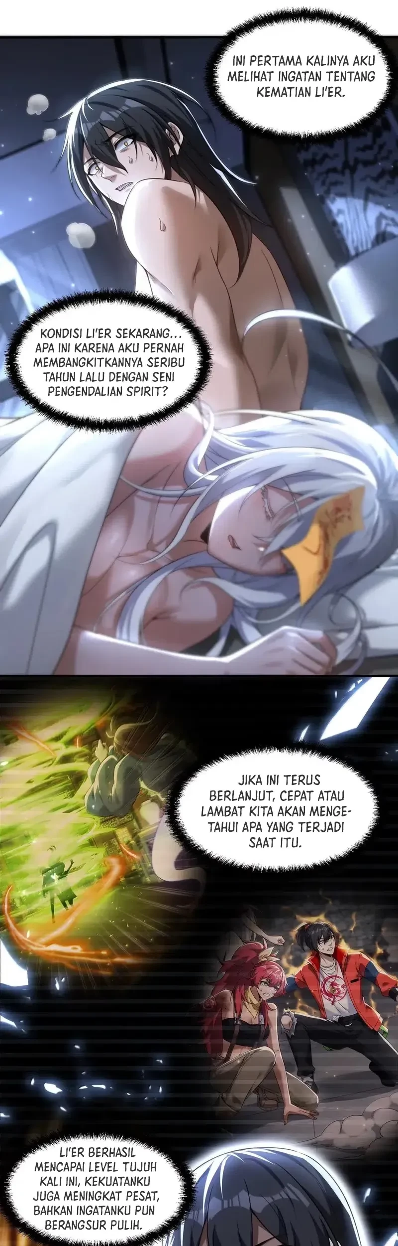 During The Live Streaming, I Proposed To A Female Ghost Chapter 93 Gambar 27