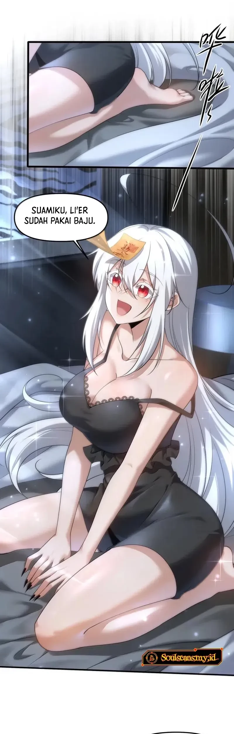 During The Live Streaming, I Proposed To A Female Ghost Chapter 93 Gambar 33