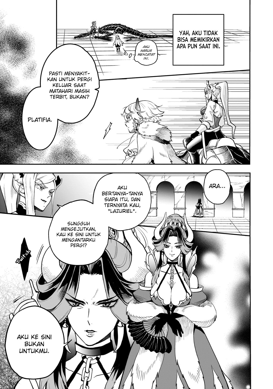 Dainana Maouji Jilbagias no Maou Keikokuki Chapter 5 Gambar 11