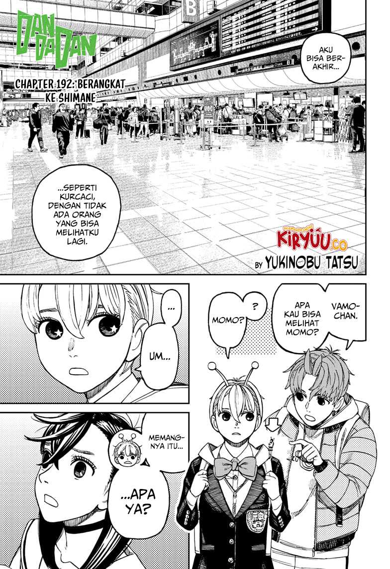 Manga DANDADAN Chapter 192 gambar nomor 2