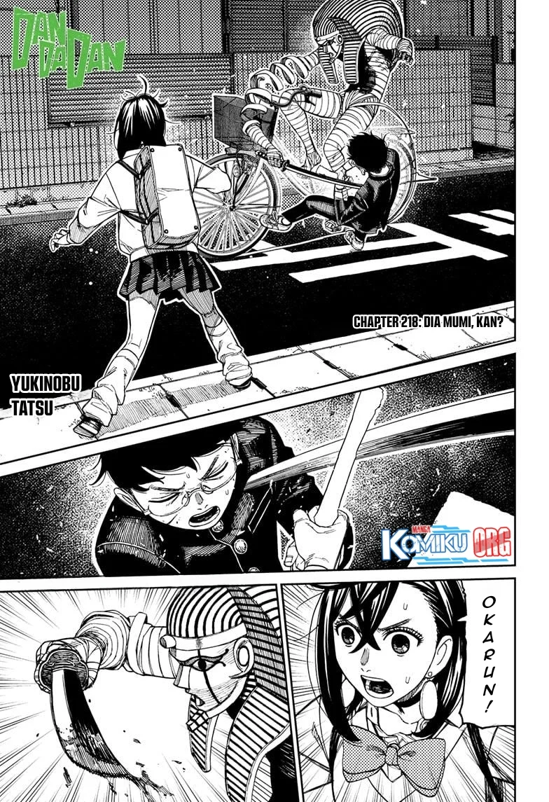 Manga DANDADAN Chapter 218 gambar nomor 2