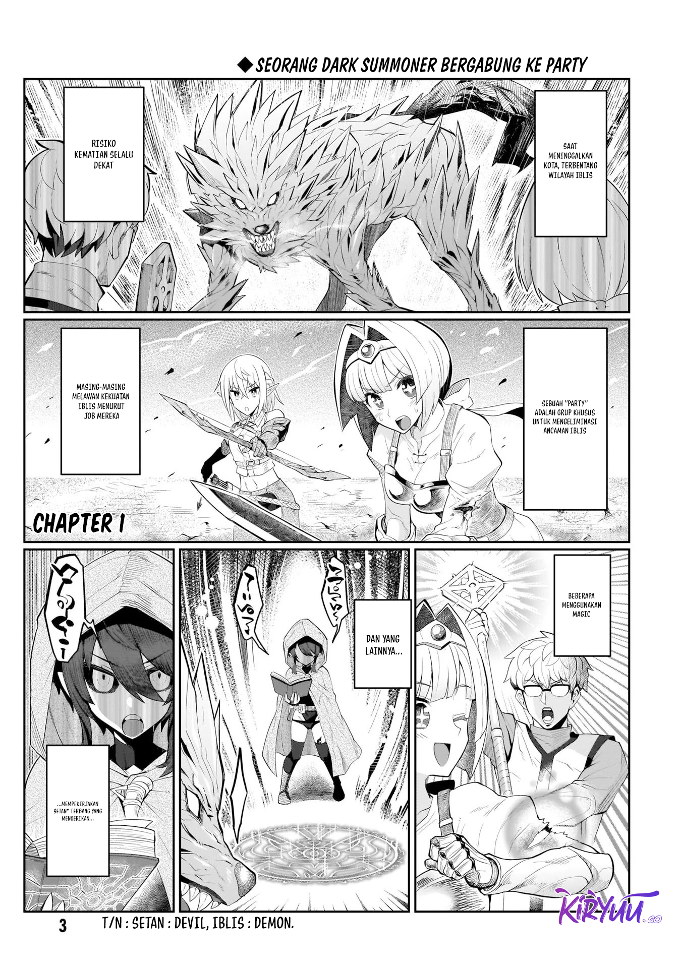 Dark Summoner to Dekiteiru Chapter 1 Gambar 4