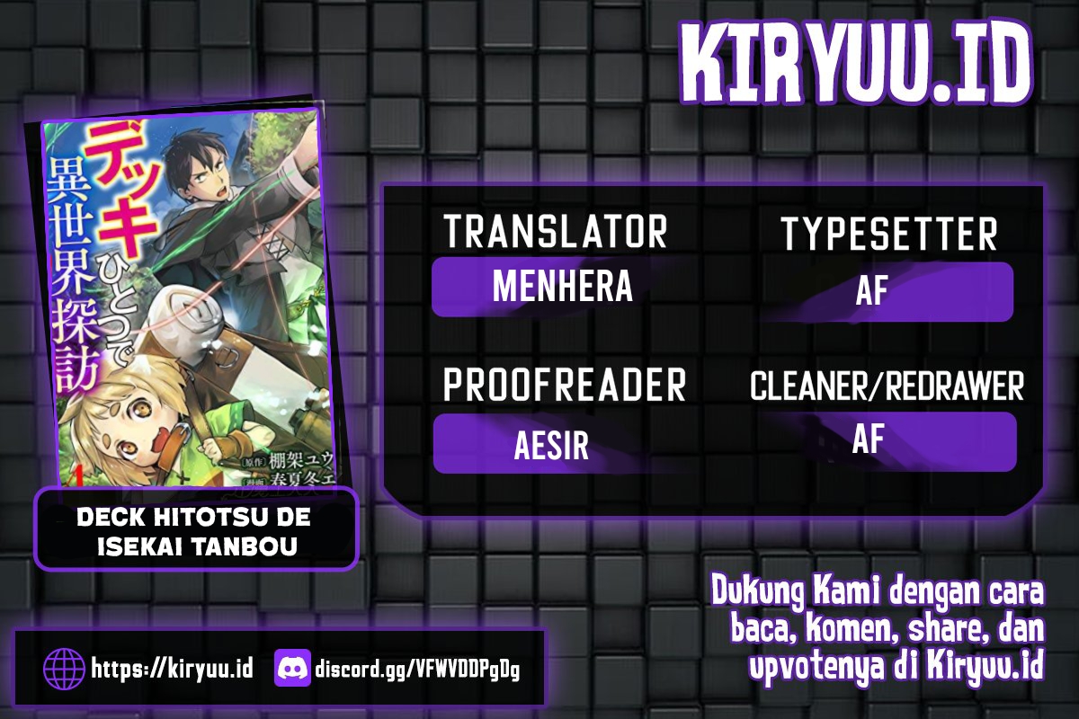 Komik Deck Hitotsu de Isekai Tanbou Chapter 15 gambar nomor 1
