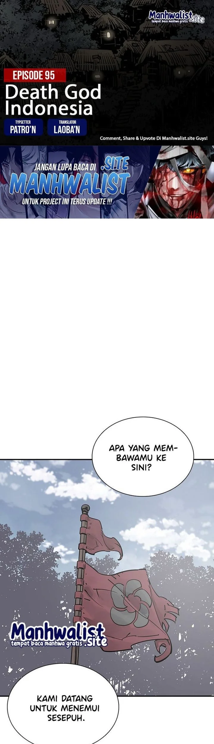 Komik Death God Chapter 95 gambar nomor 1