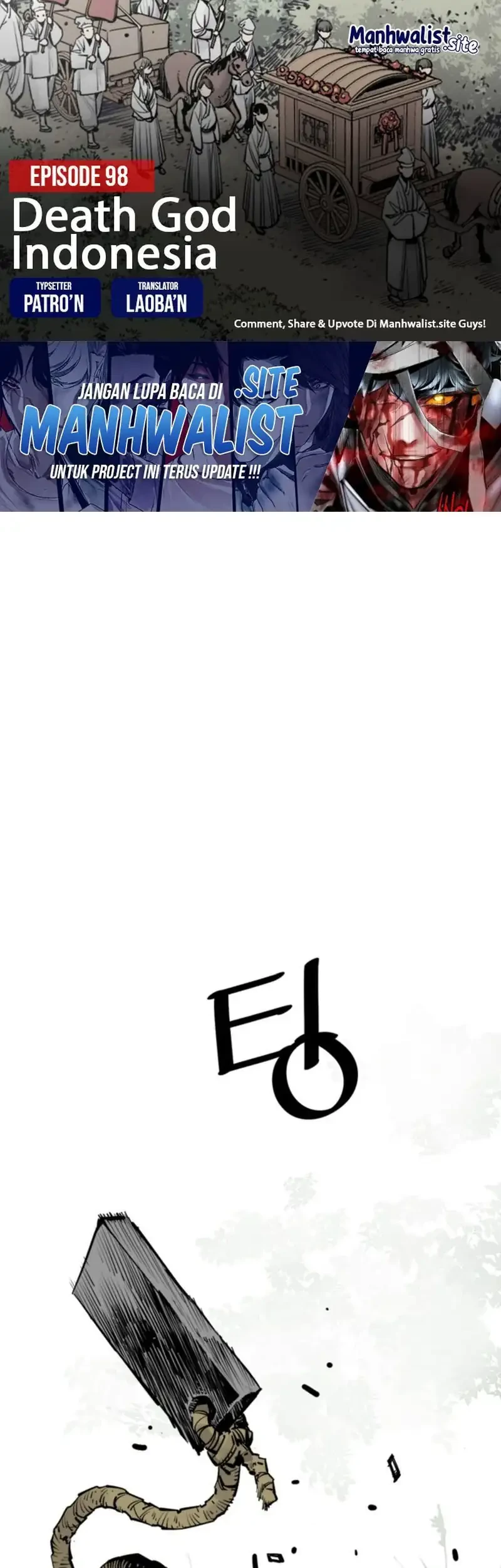 Komik Death God Chapter 98 gambar nomor 1