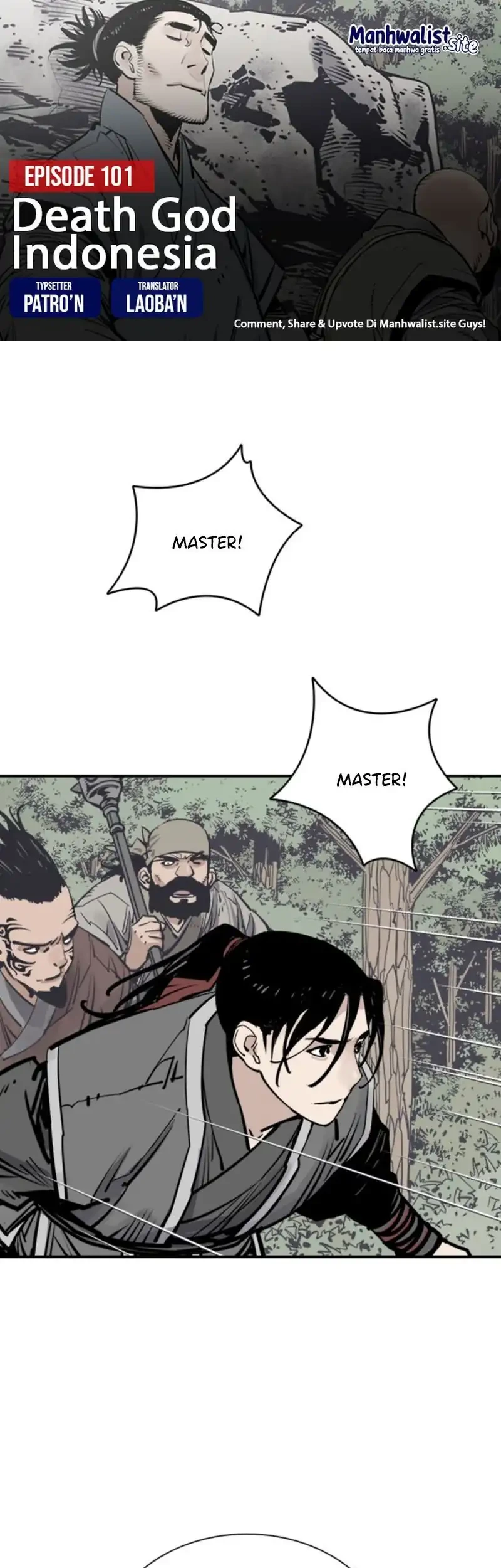 Komik Death God Chapter 101 gambar nomor 1