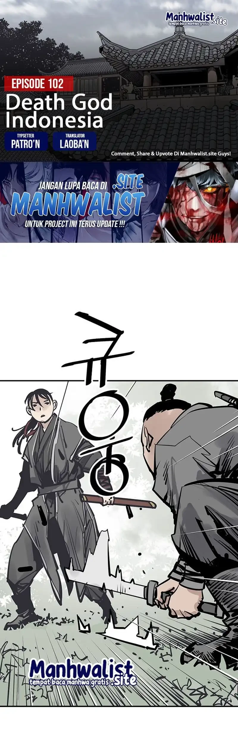 Komik Death God Chapter 102 gambar nomor 1