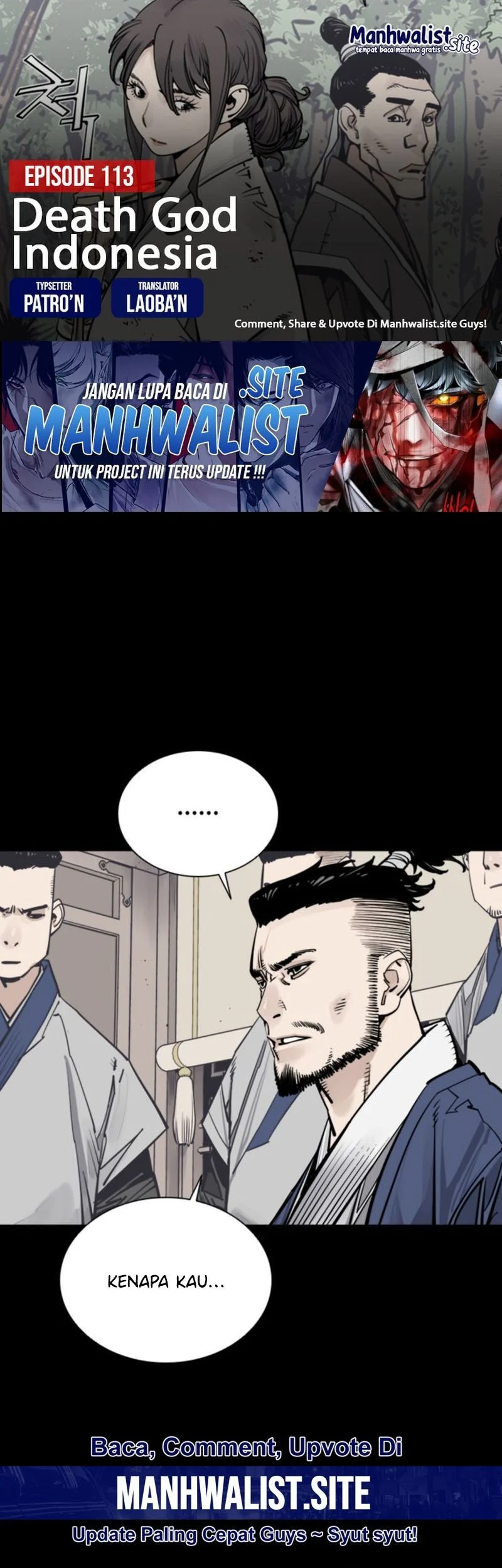 Komik Death God Chapter 113 gambar nomor 1