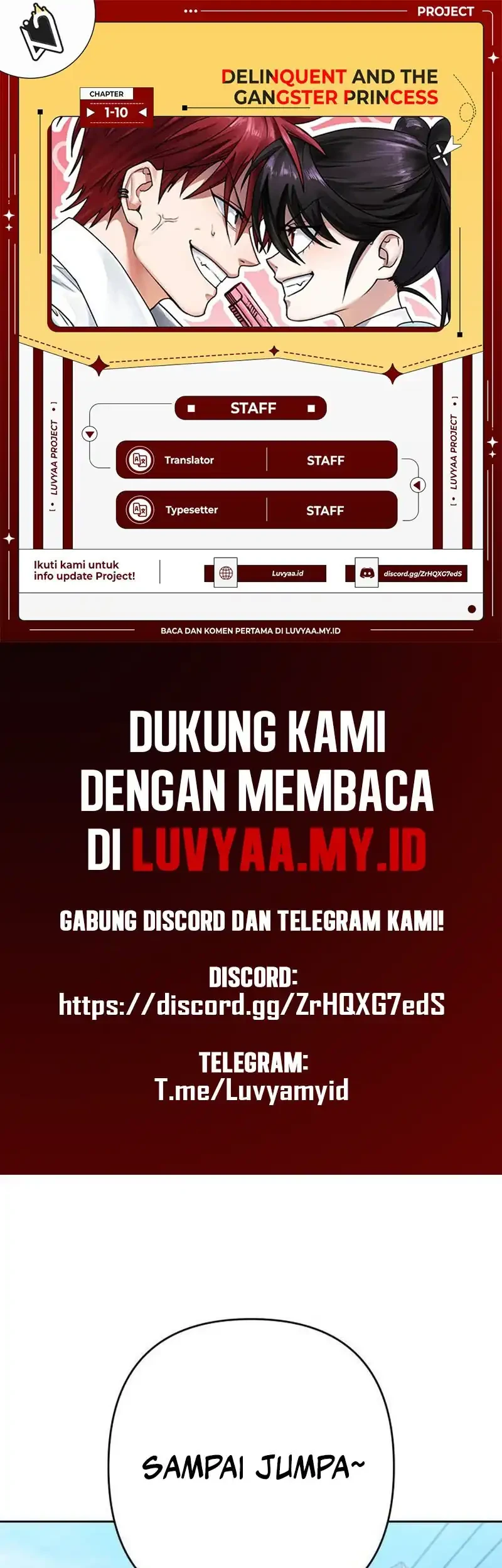 Komik Delinquent and the Gangster Princess Chapter 7 gambar nomor 1