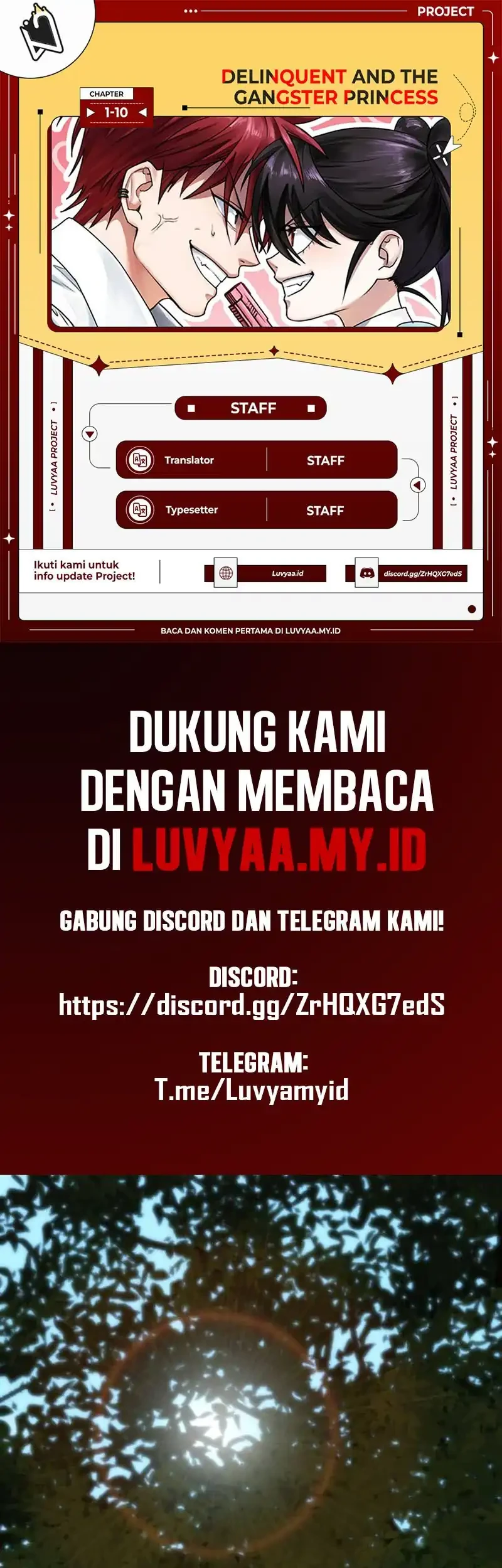 Komik Delinquent and the Gangster Princess Chapter 9 gambar nomor 1