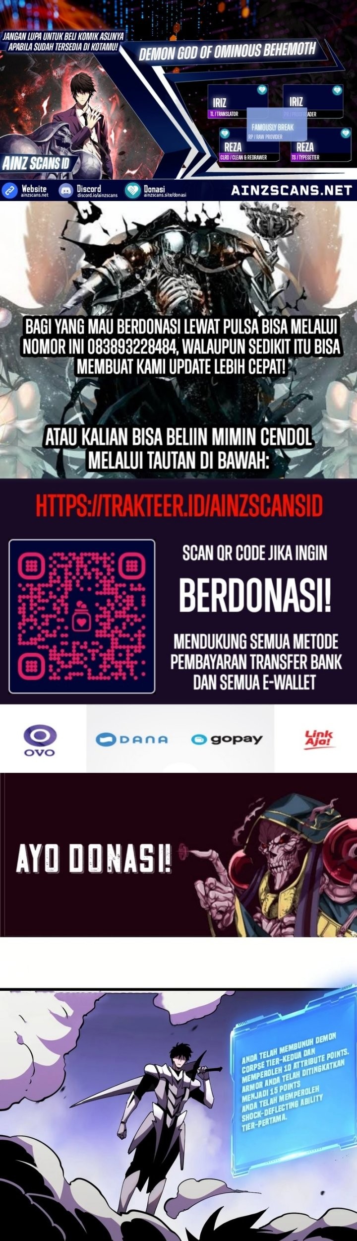 Komik Demon God of Apocalyptic Behemot Chapter 17 gambar nomor 1