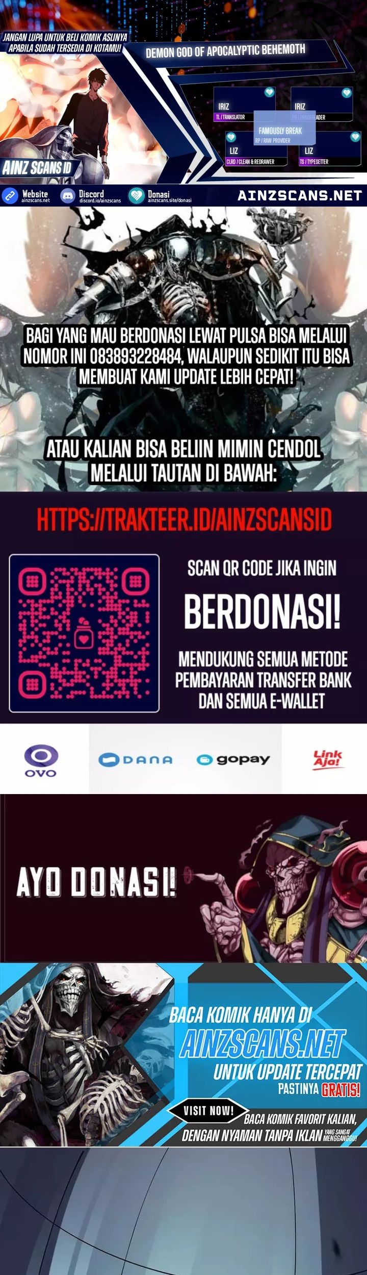 Komik Demon God of Apocalyptic Behemot Chapter 19 gambar nomor 1