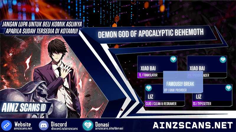Komik Demon God of Apocalyptic Behemot Chapter 25 gambar nomor 1
