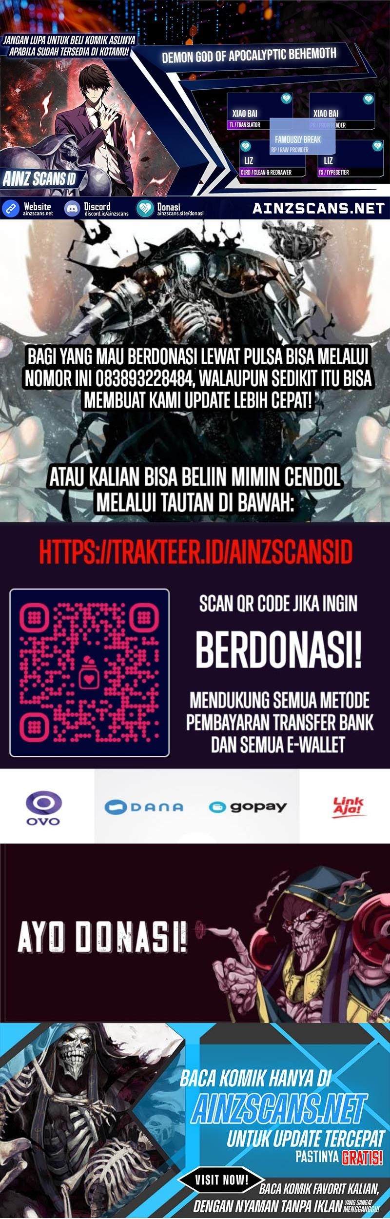 Komik Demon God of Apocalyptic Behemot Chapter 27 gambar nomor 1