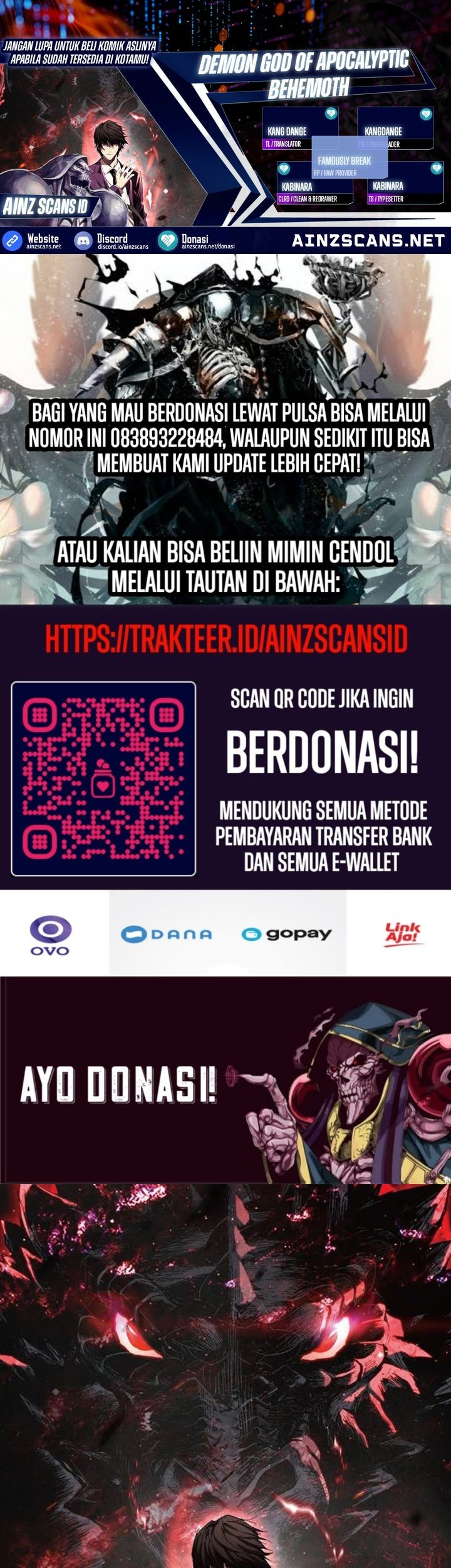Komik Demon God of Apocalyptic Behemot Chapter 2 gambar nomor 1