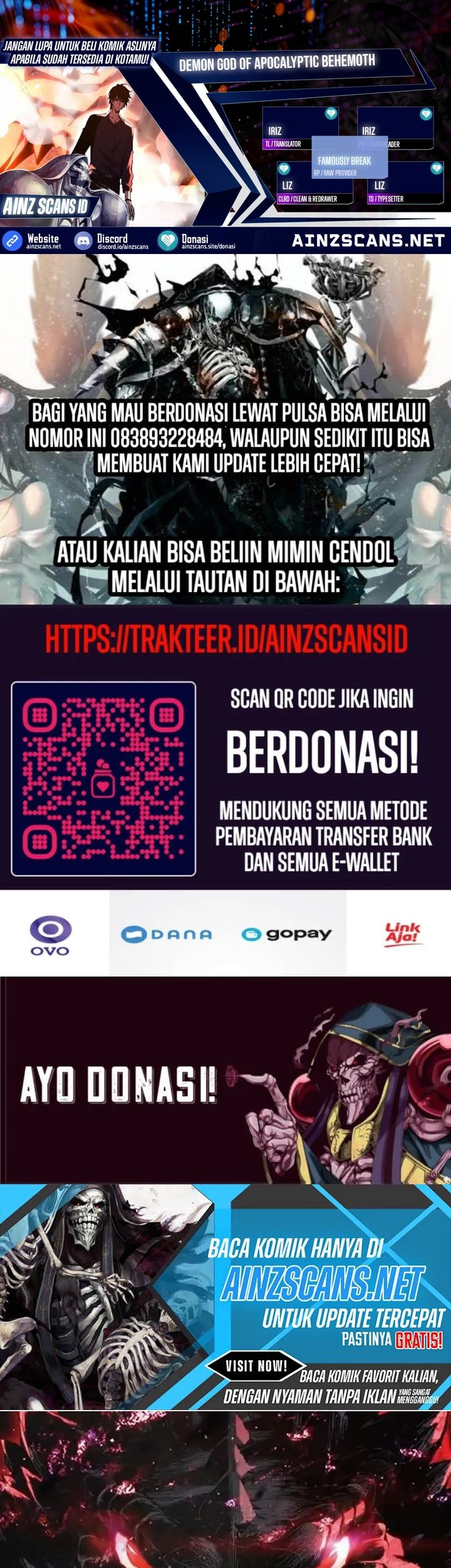 Komik Demon God of Apocalyptic Behemot Chapter 20 gambar nomor 1