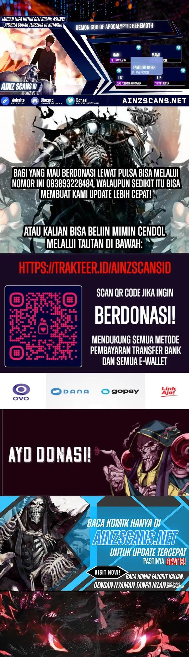 Komik Demon God of Apocalyptic Behemot Chapter 23 gambar nomor 1