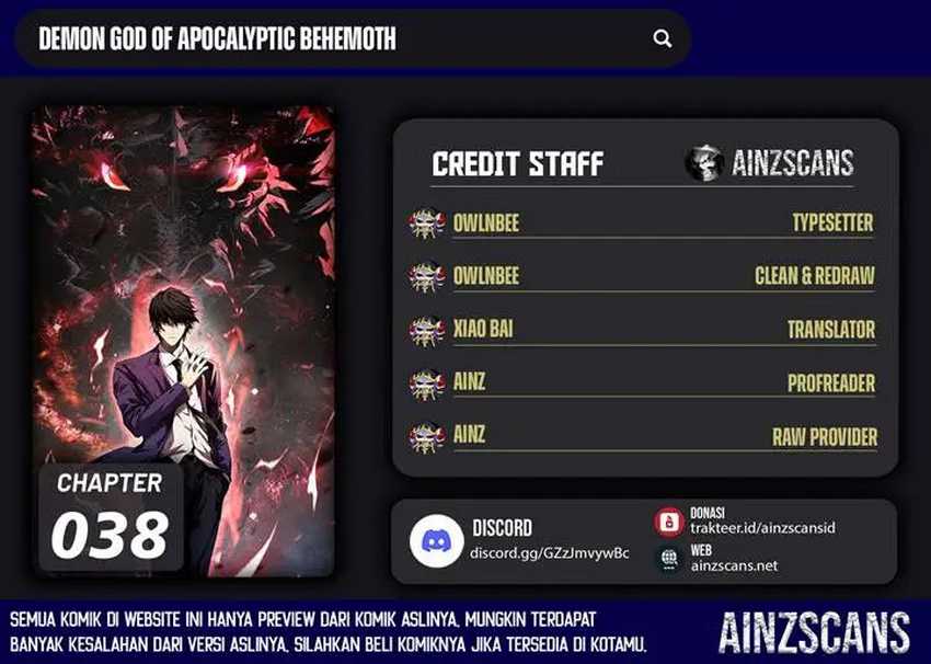 Komik Demon God of Apocalyptic Behemot Chapter 38 gambar nomor 1