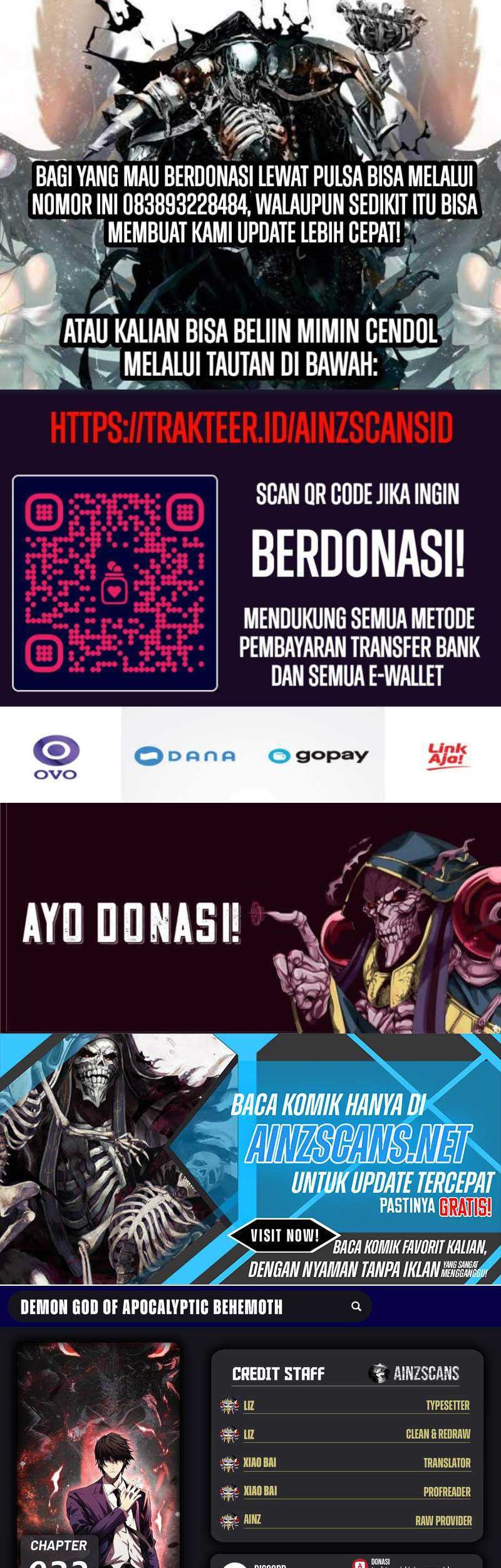 Komik Demon God of Apocalyptic Behemot Chapter 31 gambar nomor 1