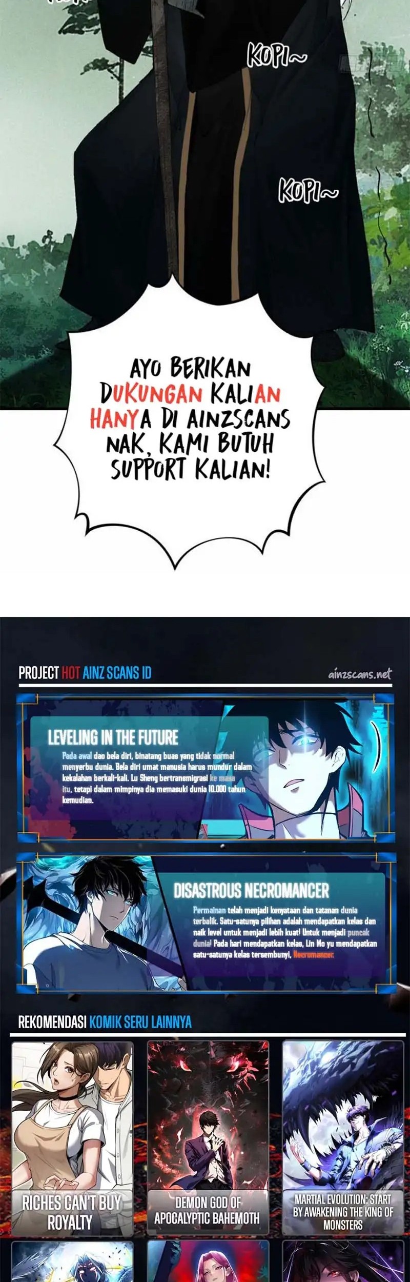 Demon God of Apocalyptic Behemot Chapter 45 Gambar 38