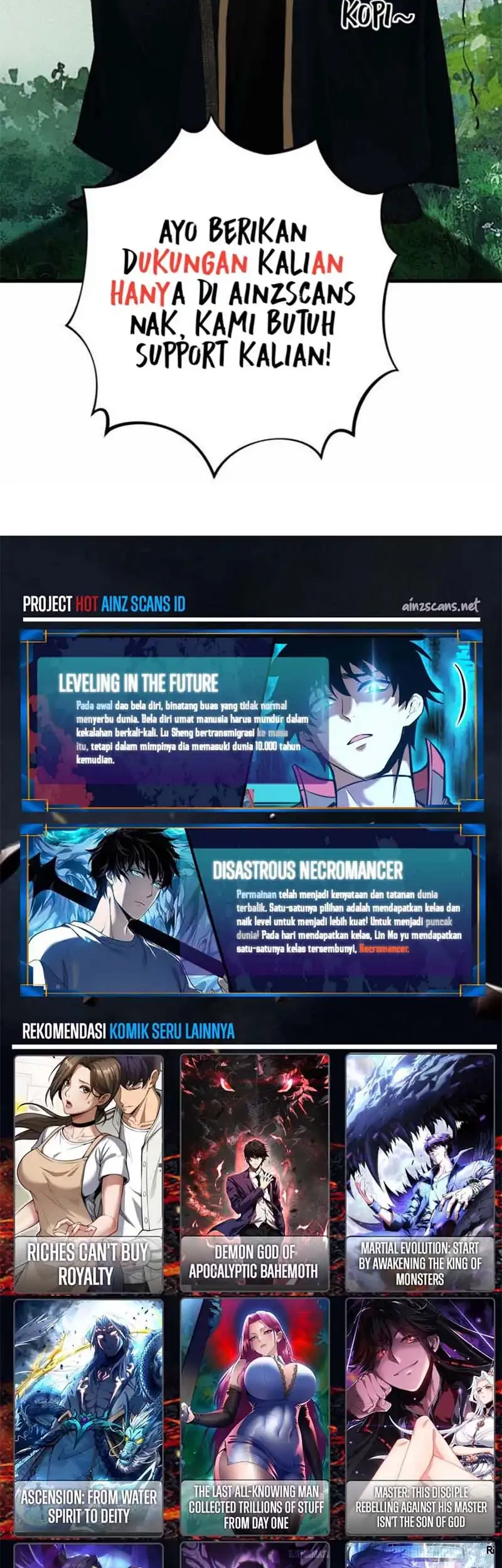 Demon God of Apocalyptic Behemot Chapter 46 Gambar 44