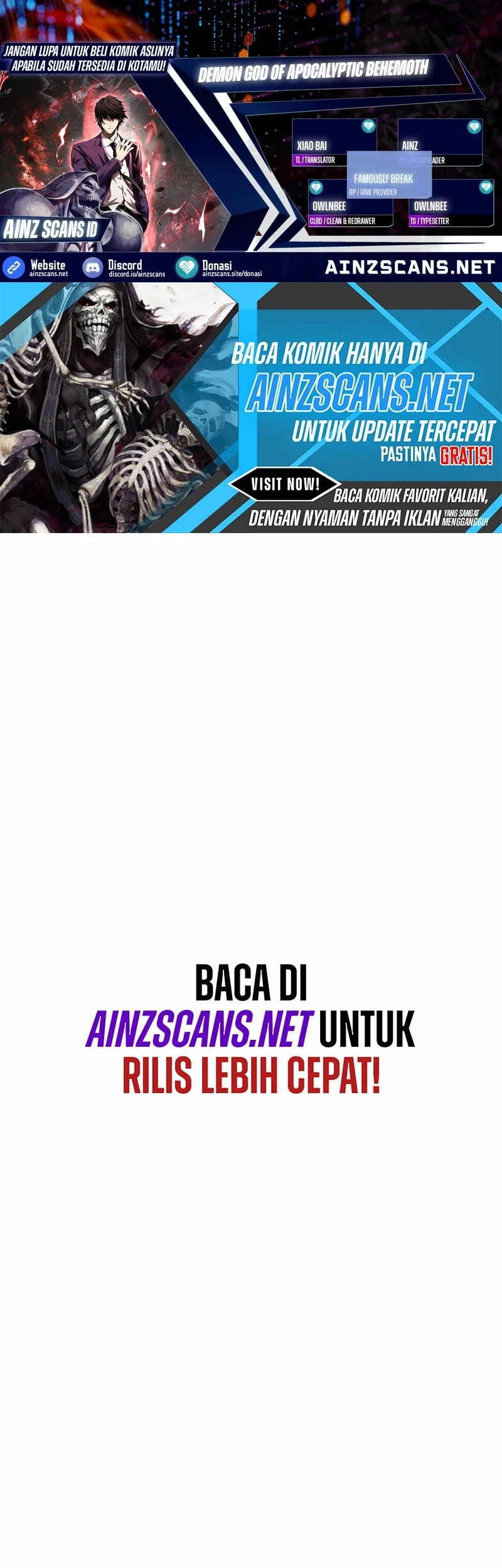 Komik Demon God of Apocalyptic Behemot Chapter 47 gambar nomor 1