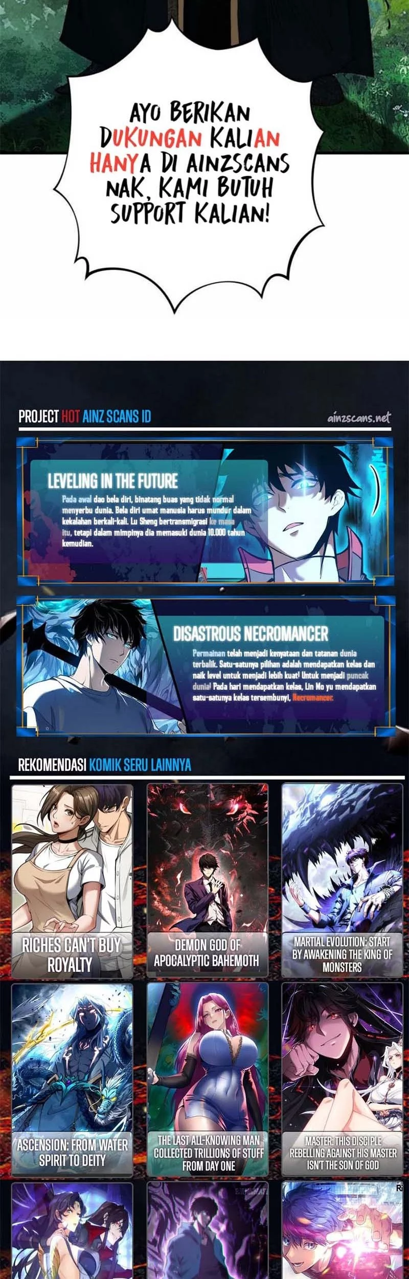 Demon God of Apocalyptic Behemot Chapter 48 Gambar 41