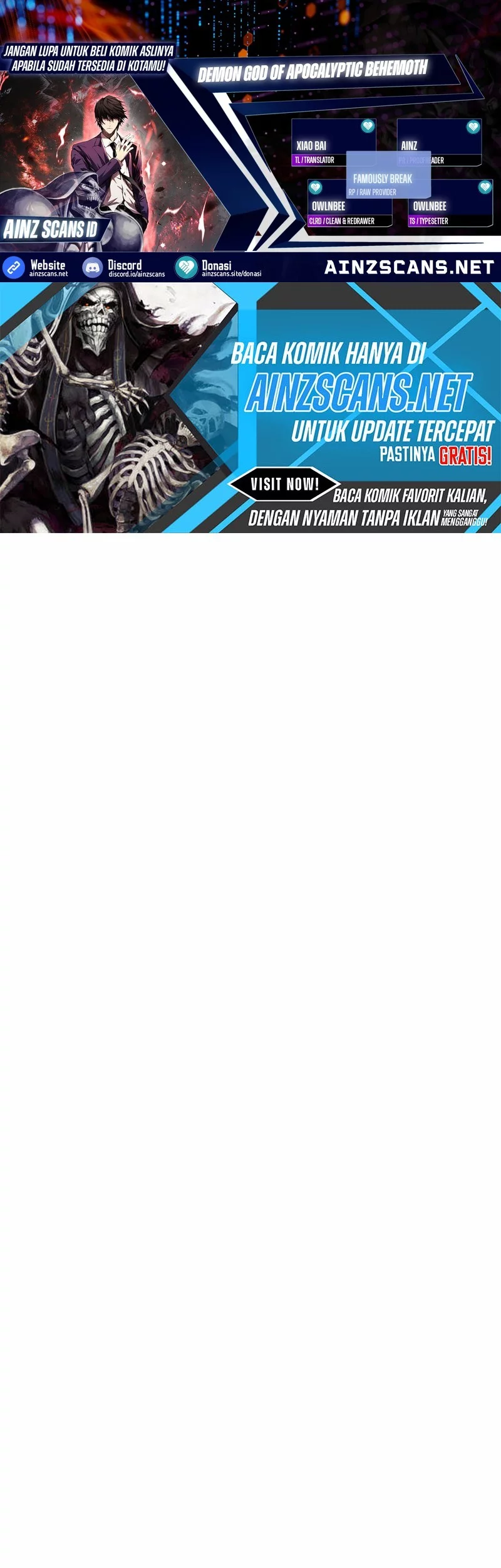 Komik Demon God of Apocalyptic Behemot Chapter 48 gambar nomor 1