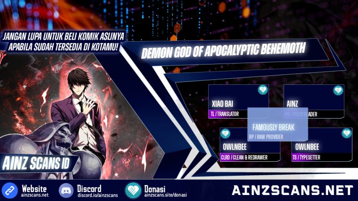 Komik Demon God of Apocalyptic Behemot Chapter 42 gambar nomor 1