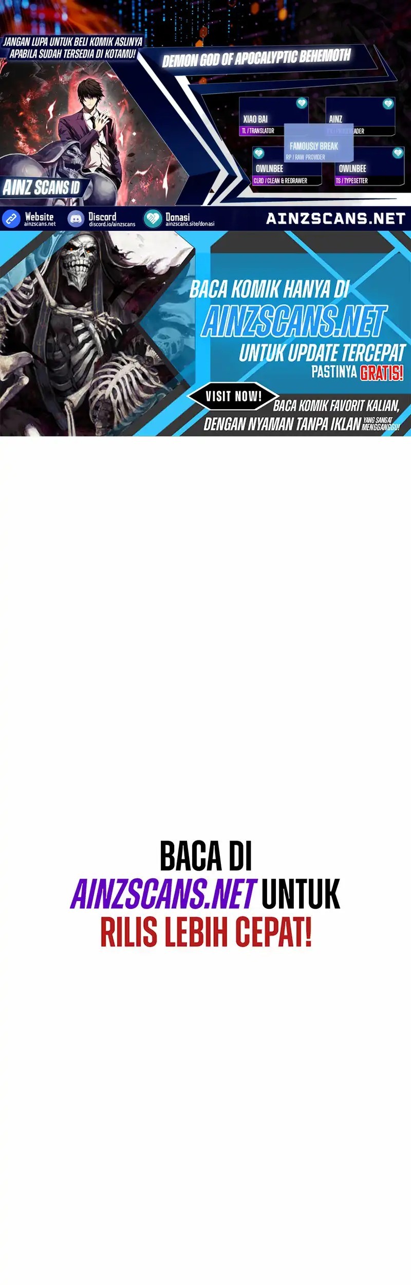Komik Demon God of Apocalyptic Behemot Chapter 43 gambar nomor 1