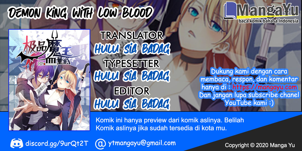 Komik Demon King With Low Blood Chapter 13 gambar nomor 1
