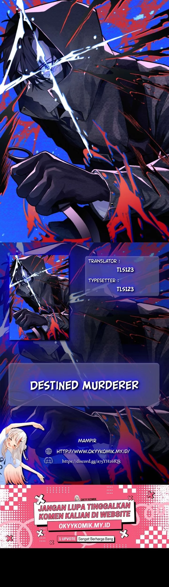 Komik Destined Murderer Chapter 17 gambar nomor 1