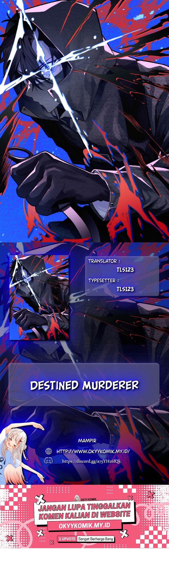 Komik Destined Murderer Chapter 12 gambar nomor 1