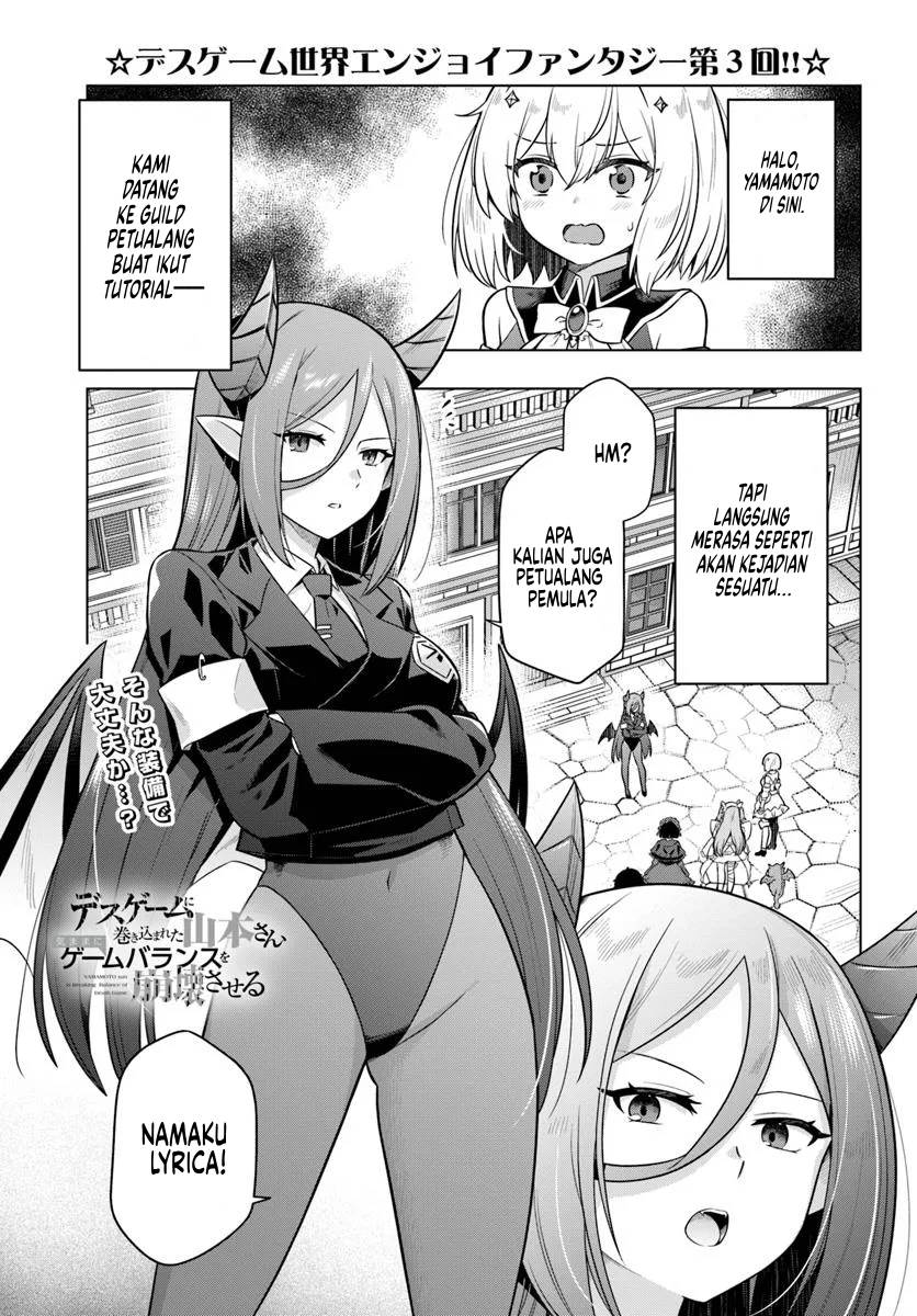 Manga Desugemu ni Makikomareta Yamamoto-san, Kimama ni Gemu Baransu wo Hokai Saseru Chapter 3 gambar nomor 2