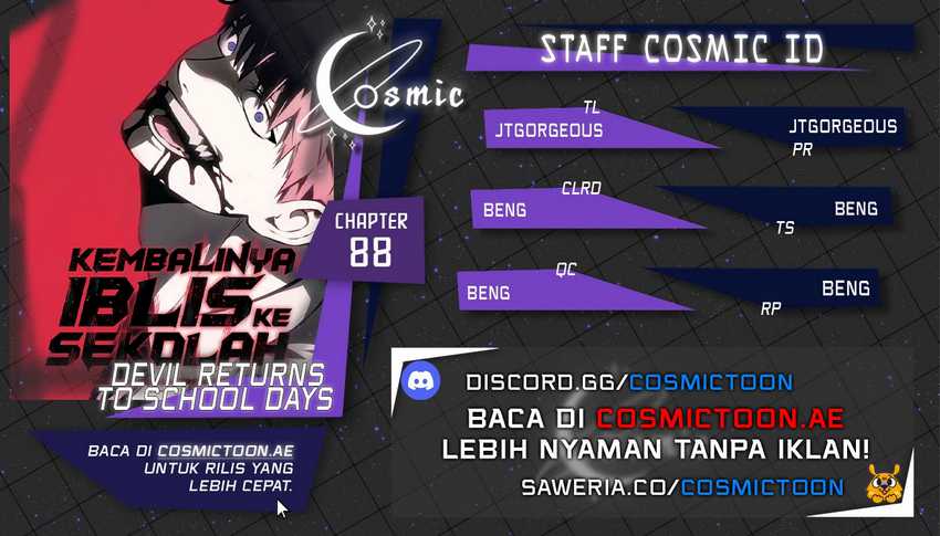 Komik Devil Returns To School Days Chapter 88 gambar nomor 1
