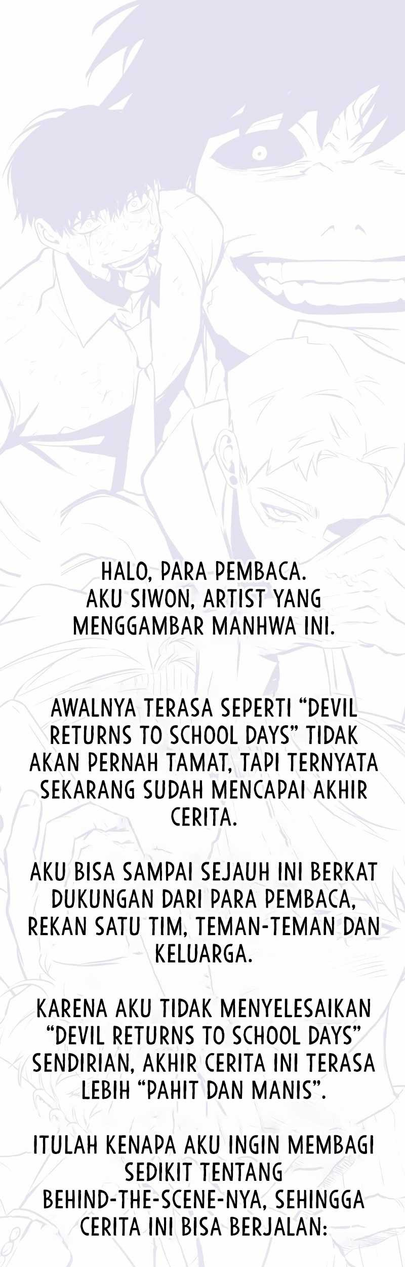Manhwa Devil Returns To School Days Chapter 88 gambar nomor 2