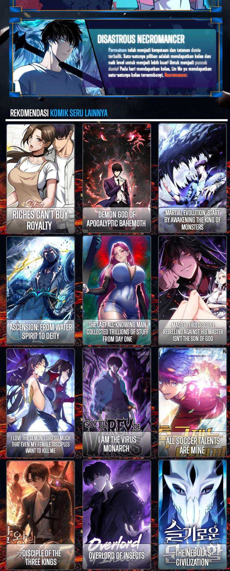 Disastrous Necromancer Chapter 175 Gambar 35