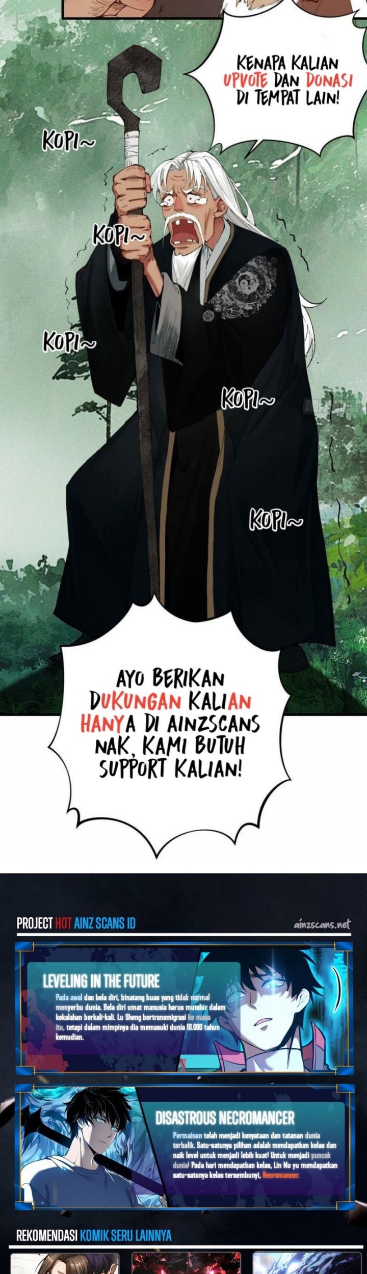 Disastrous Necromancer Chapter 177 Gambar 34