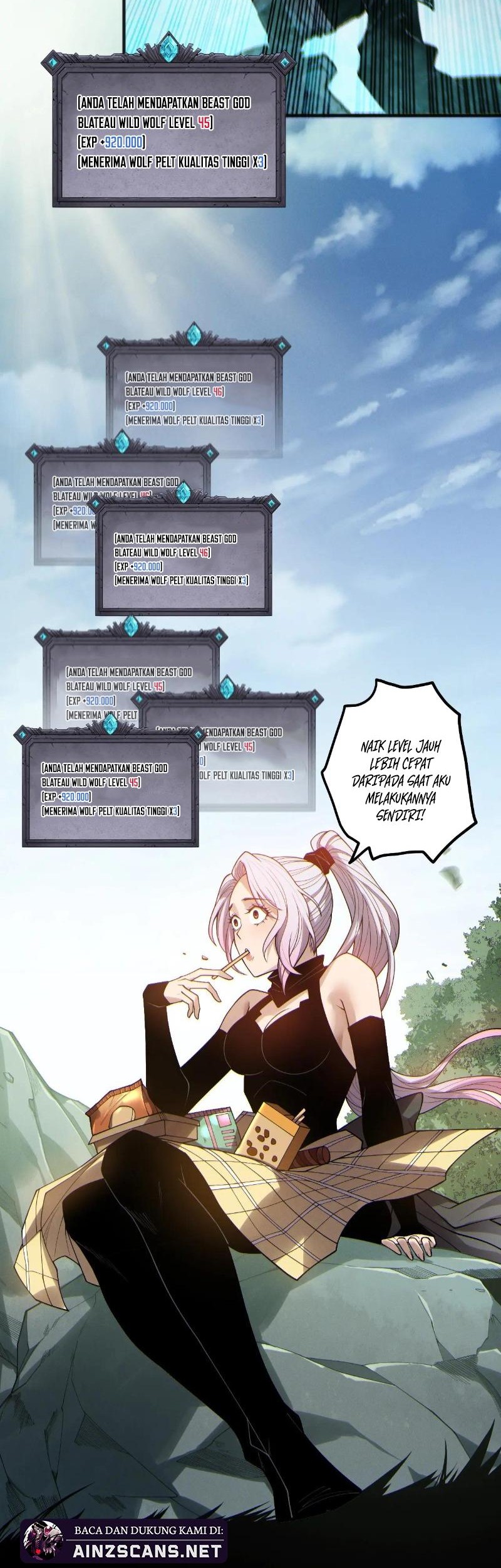 Disastrous Necromancer Chapter 184 Gambar 32