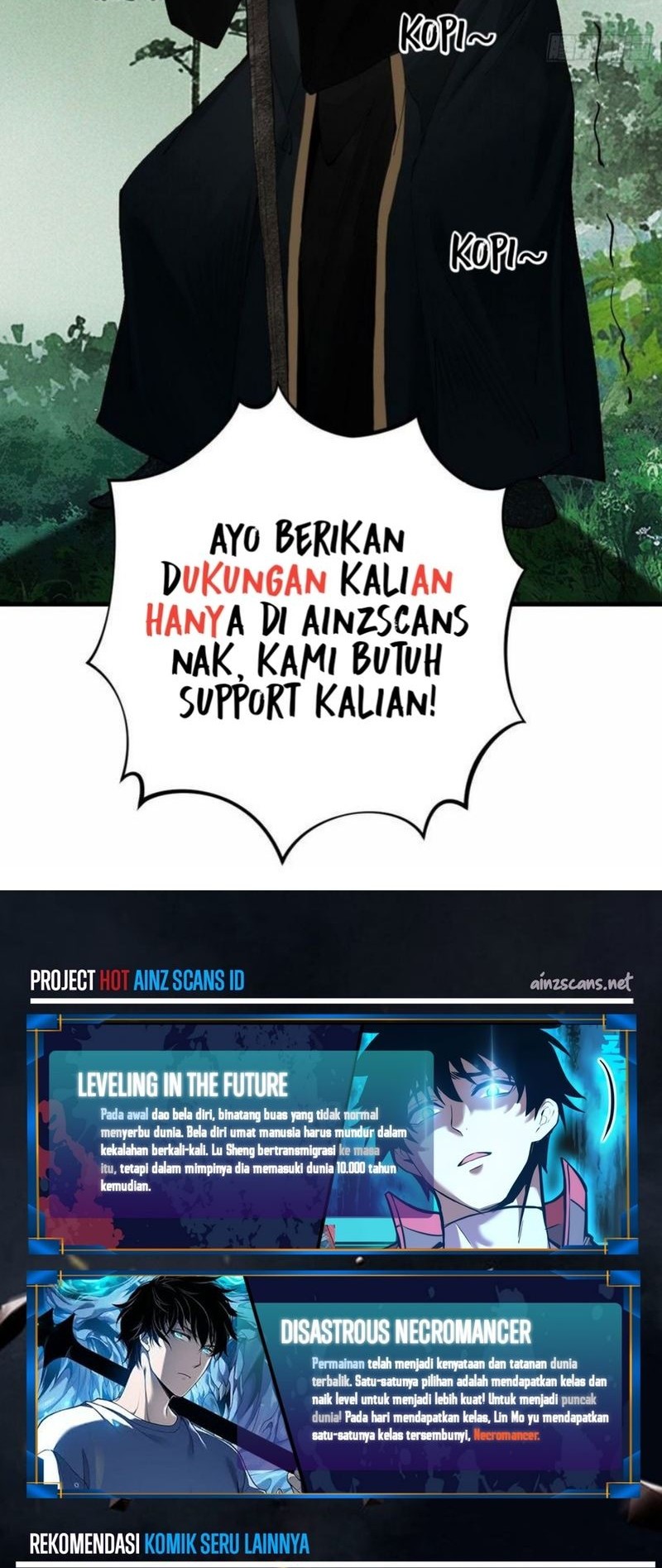 Disastrous Necromancer Chapter 203 Gambar 44