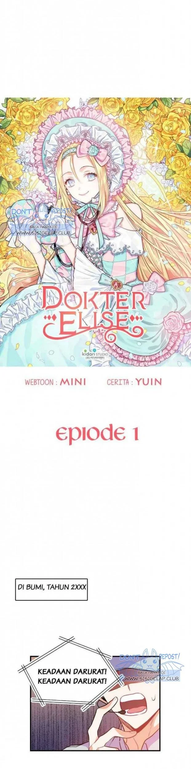 Doctor Elise: The Royal Lady With the Lamp Chapter 1 Gambar 6