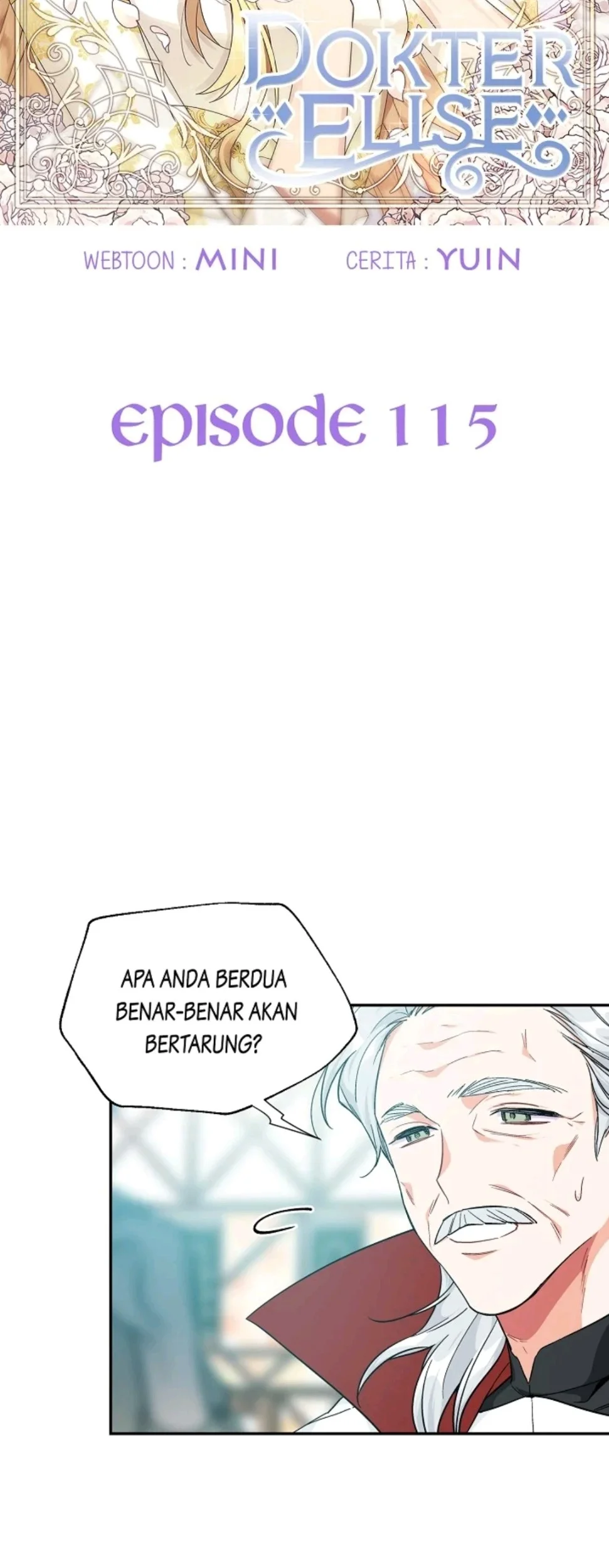 Doctor Elise: The Royal Lady With the Lamp Chapter 115 Gambar 4