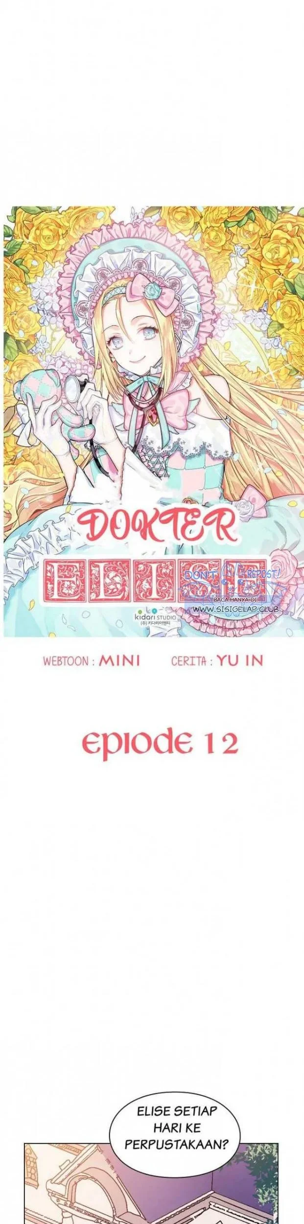 Manhwa Doctor Elise: The Royal Lady With the Lamp Chapter 12 gambar nomor 2