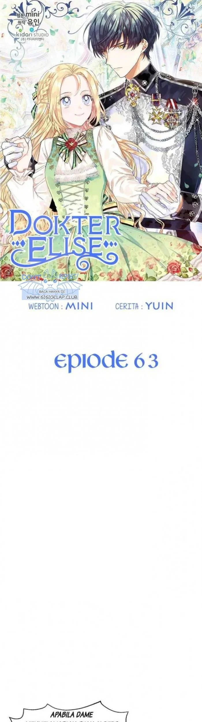 Doctor Elise: The Royal Lady With the Lamp Chapter 63 Gambar 3