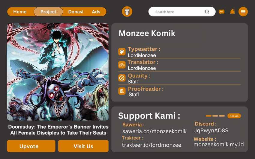 Manhua Doomsday꞉ The Emperor’s Banner Invites All Female Disciples to Take Their Seats Chapter 4 gambar nomor 2