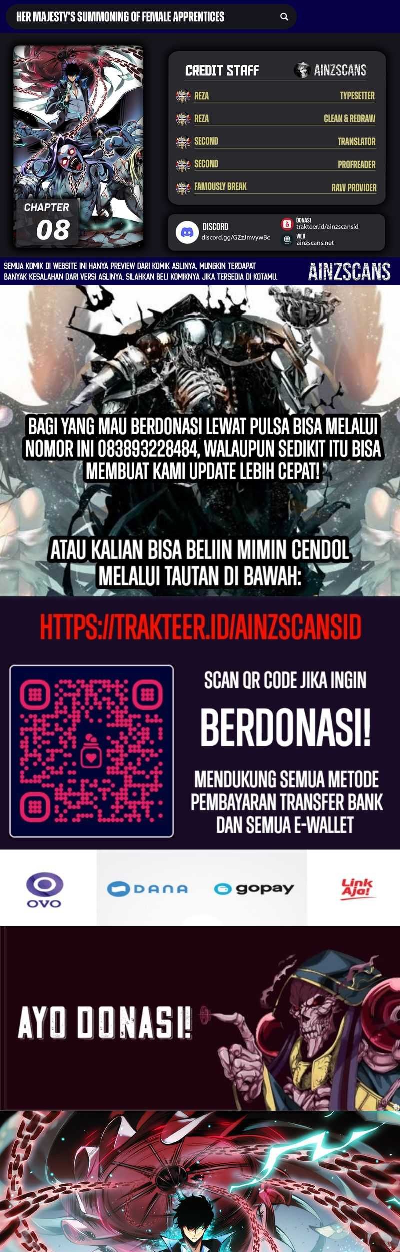 Komik Doomsday꞉ The Emperor’s Banner Invites All Female Disciples to Take Their Seats Chapter 8 gambar nomor 1