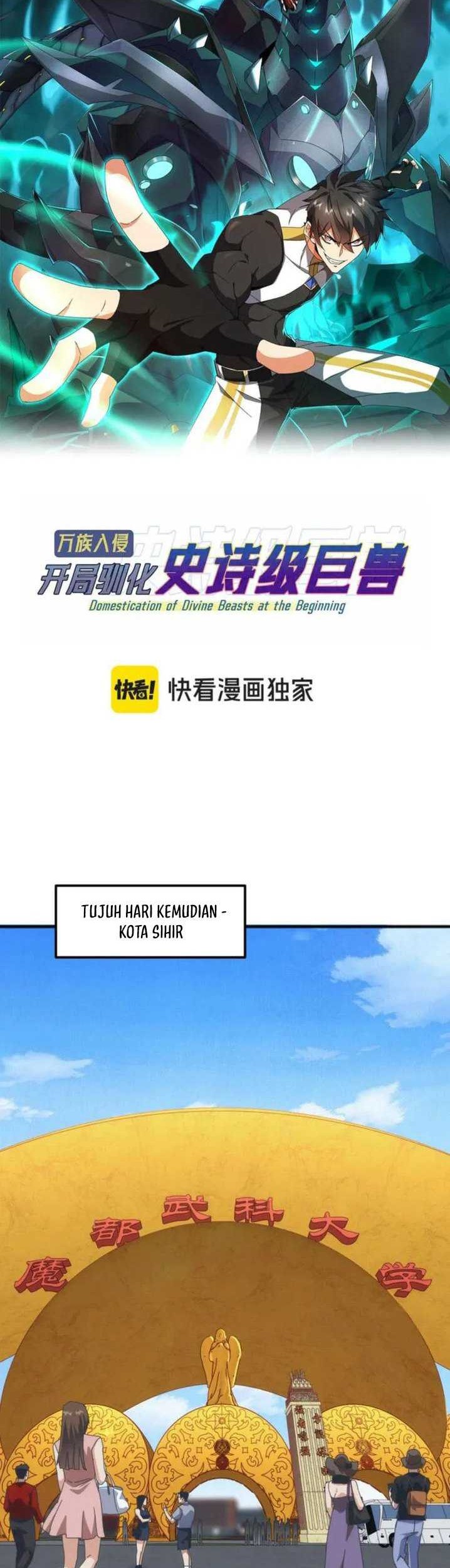 Manhua Domestication of Divine Beasts at the Beginning Chapter 15 gambar nomor 2