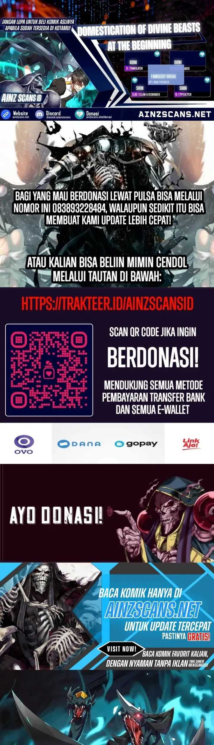 Komik Domestication of Divine Beasts at the Beginning Chapter 13 gambar nomor 1