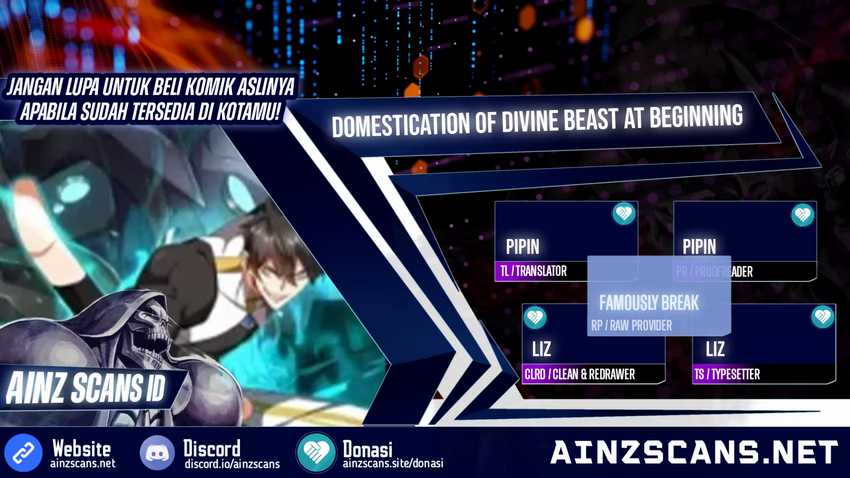 Komik Domestication of Divine Beasts at the Beginning Chapter 23 gambar nomor 1