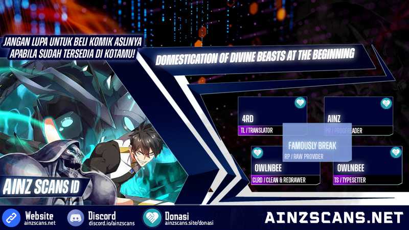 Komik Domestication of Divine Beasts at the Beginning Chapter 36 gambar nomor 1